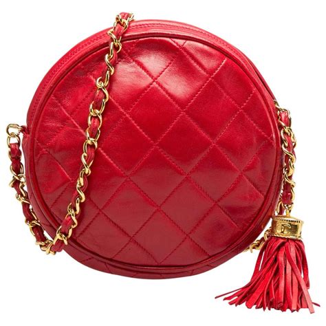 round chanel purse|pre owned vintage chanel bags.